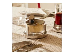 5071, Cuenco para queso de vidrio y acero, Alessi