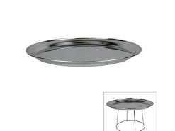 2 fuentes de marisco de acero inoxidable Ø 36 cm