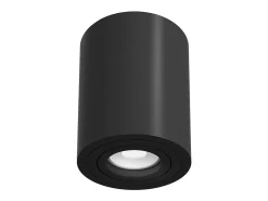 Alfa Downlight de Techo para Montaje en Superficie Negro, 1 Luz, GU10