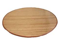 Alfombra 180 cm bambú marrón