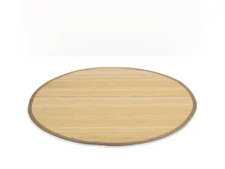 Alfombra 150 cm bambú natural claro