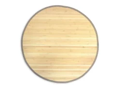 Alfombra 150 cm bambú natural claro