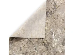 Alfombra abstracta - 120x170cm - dorado, gris, beige - Aurora Galaxy
