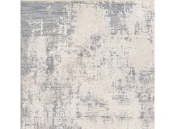 Alfombra abstracta - 200x300cm - azul, crema - Seville Zafra