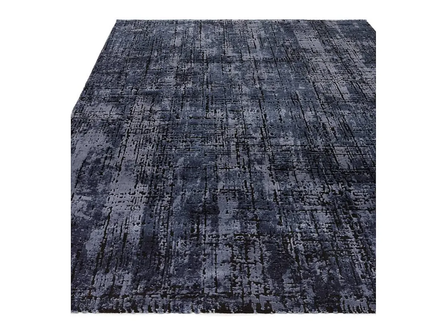 Alfombra abstracta - 120x170cm - azul marino - Kuza Abstract