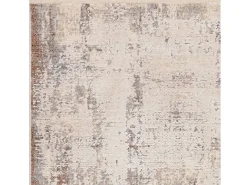 Alfombra abstracta - 120x180cm - beige, crema - Seville Ribera