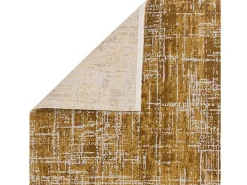 Alfombra abstracta - 200x290cm - oro - Kuza Abstract