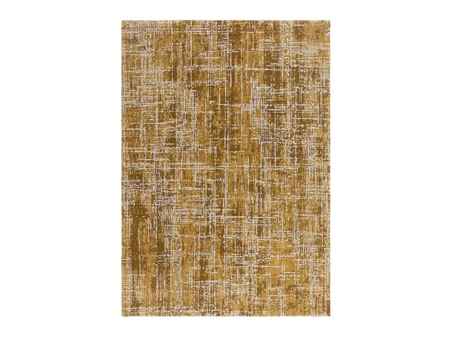 Alfombra abstracta - 200x290cm - oro - Kuza Abstract