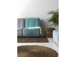 Alfombra algas marinas natural oval 75x45 cm