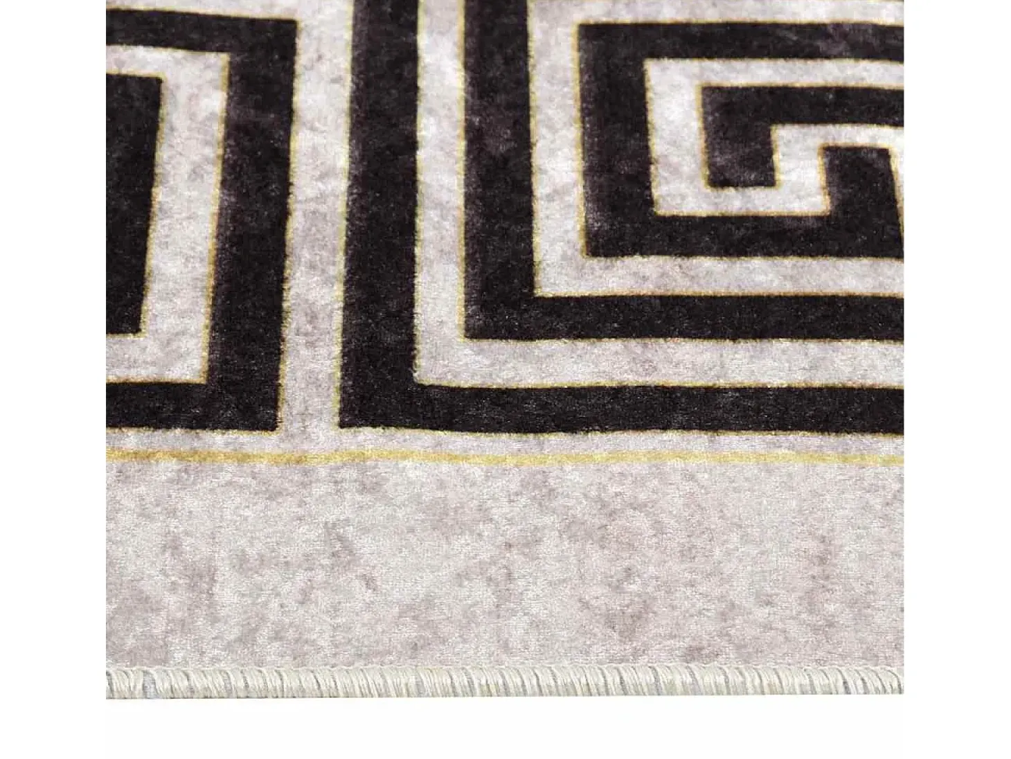 Alfombra antideslizante lavable 120x180 cm beige claro