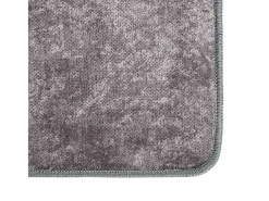 Alfombra antideslizante lavable 160x230 cm gris