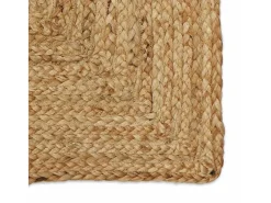 Alfombra beige 80 x 150 cm Yute