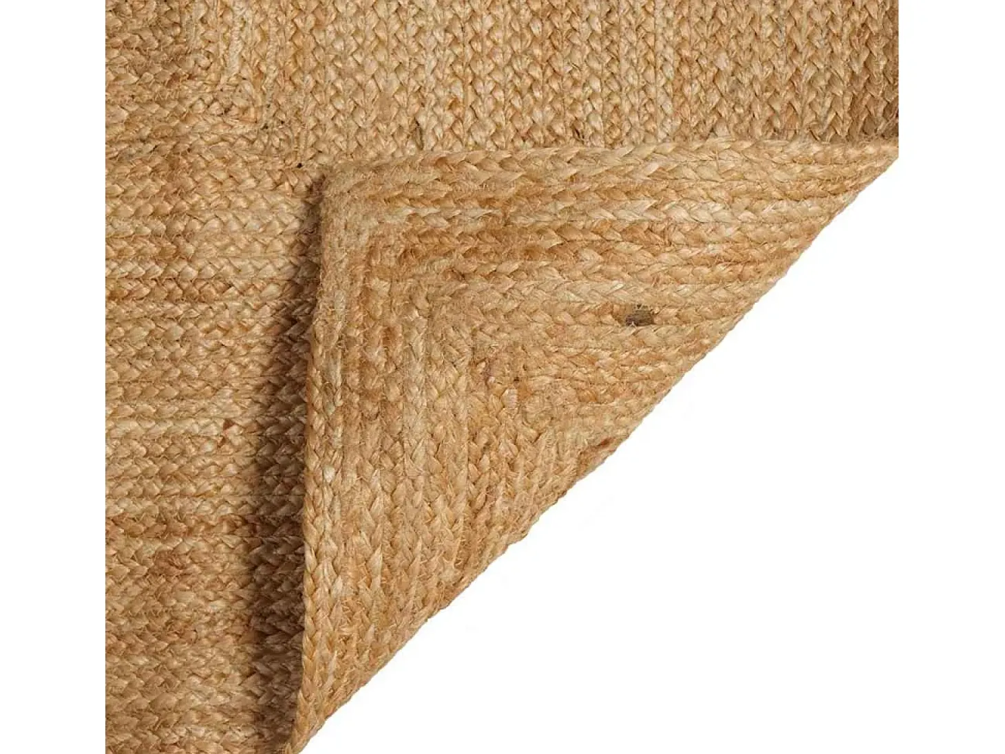 Alfombra beige 80 x 200 cm Yute