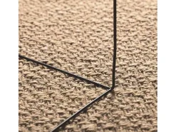 Alfombra beige ZIZUR 140x200 cm efecto yute para interior y exterior