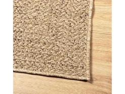 Alfombra beige ZIZUR 140x200 cm efecto yute para interior y exterior