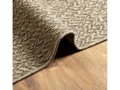Alfombra beige ZIZUR 160x230 cm efecto yute para interior y exterior