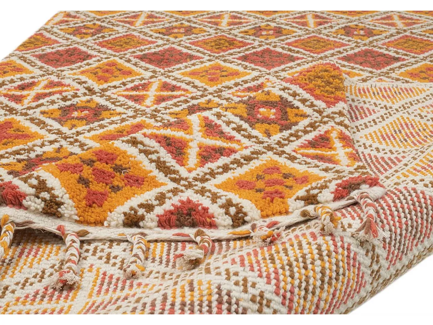 Alfombra bereber Marmoucha tejida a mano 250x300 cm Terracota Marmoucha