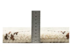 Alfombra bereber Marmoucha tejida a mano 190x290 cm Negro/Blanco Marmoucha