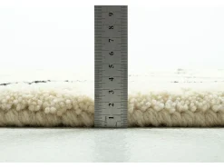 Alfombra bereber Marmoucha tejida a mano 190x290 cm Negro/Blanco Marmoucha