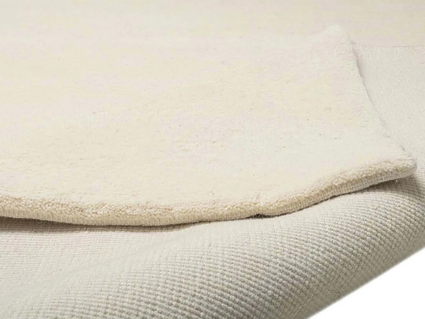 Alfombra bereber tejida a mano con lana 170x240 cm Blanco Imaba Super