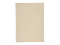 Alfombra bereber tejida a mano con lana 170x240 cm Blanco Hadj