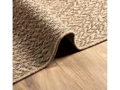 Alfombra con aspecto de yute interior y exterior 80x150 cm