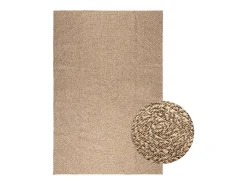 Alfombra con aspecto de yute interior y exterior 160x230 cm
