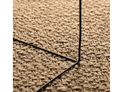 Alfombra con aspecto de yute interior y exterior 120x170 cm