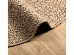 Alfombra con aspecto de yute interior y exterior 90 cm