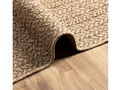 Alfombra con aspecto de yute interior y exterior 80x150 cm