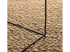 Alfombra con aspecto de yute interior y exterior 200x290 cm