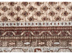 Alfombra con bordes de estilo oriental 180x280 cm Beige multi Beatrice
