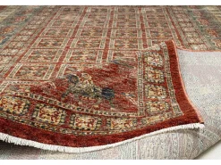 Alfombra con bordes de estilo oriental 120x180 cm Rojo Multi Beatrice