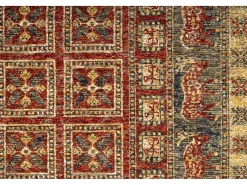 Alfombra con bordes de estilo oriental 120x180 cm Rojo Multi Beatrice