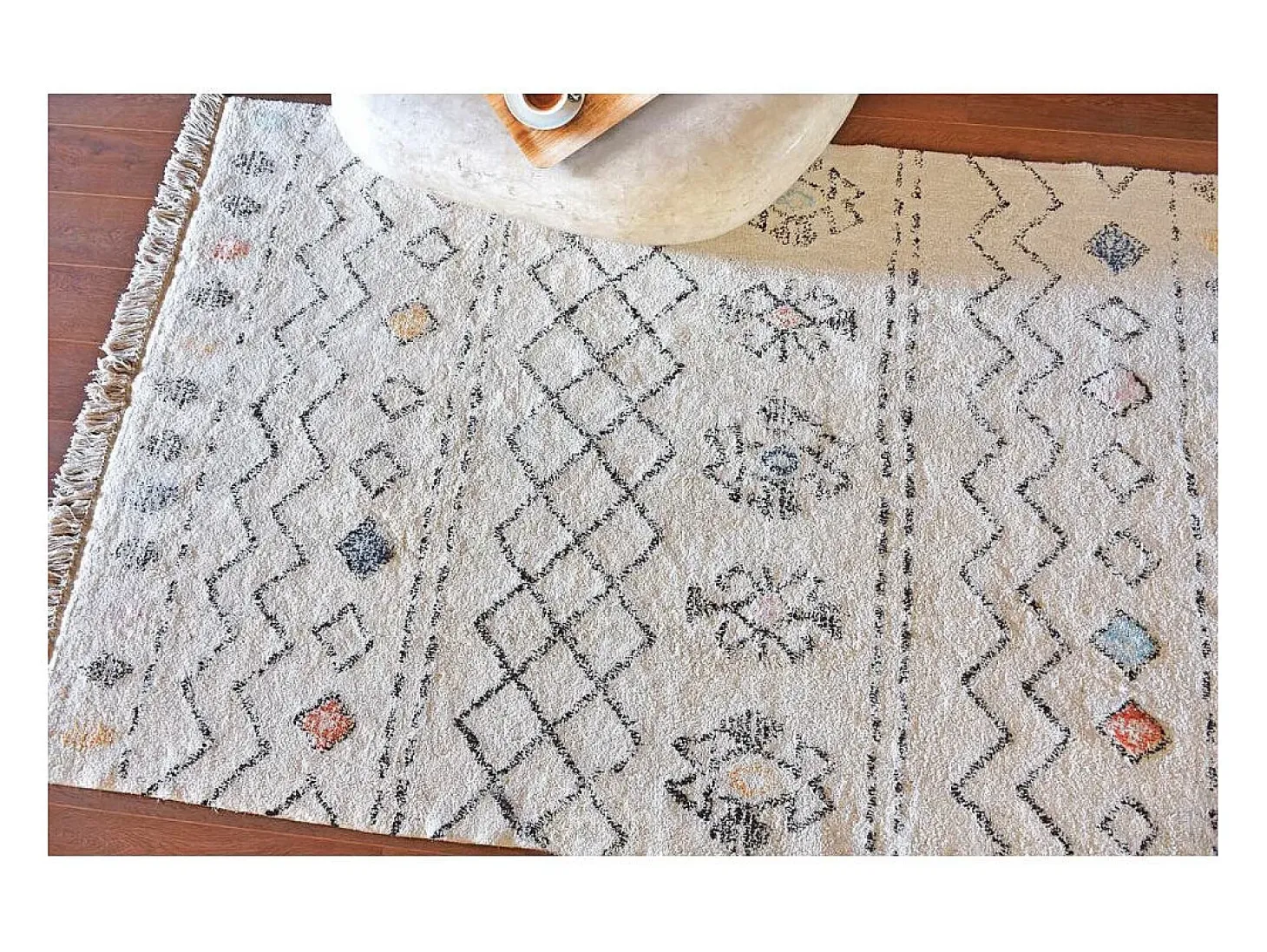 Alfombra de algodón Seabert 230 x 160 cm