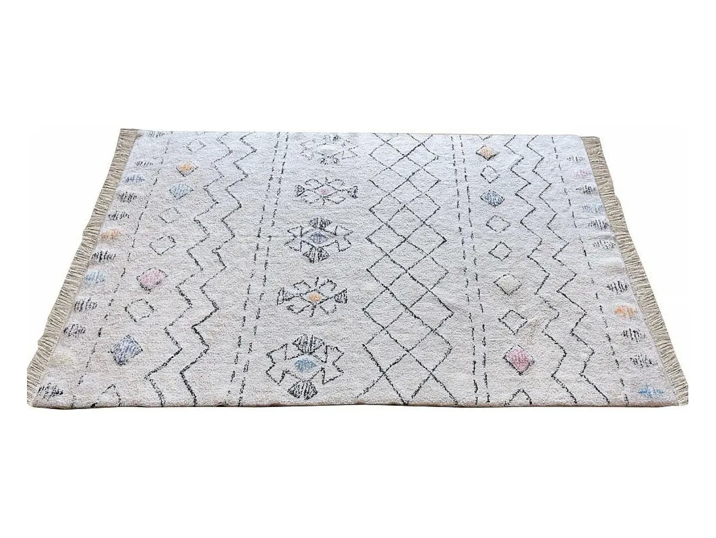 Alfombra de algodón Seabert 230 x 160 cm