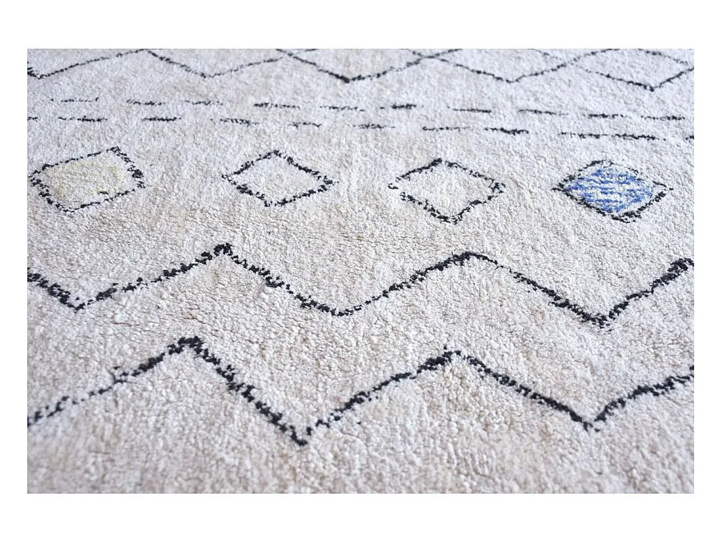 Alfombra de algodón Seabert 230 x 160 cm