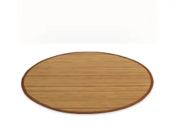 Alfombra de bambú 200 cm Marrón