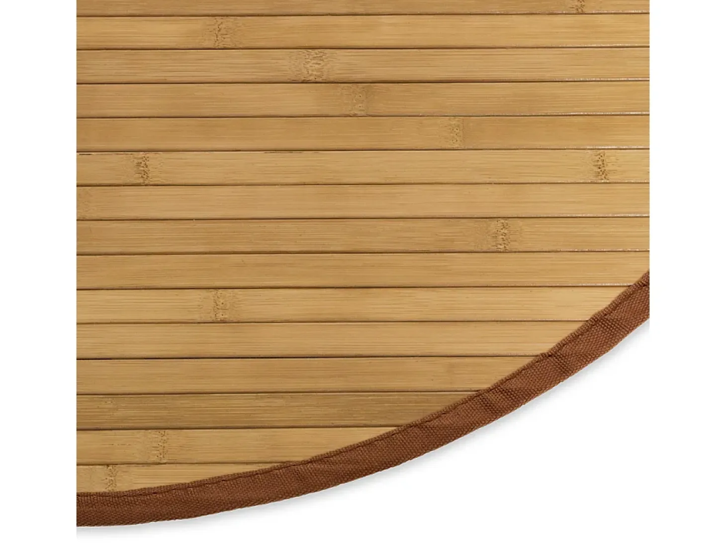 Alfombra de bambú 200 cm Marrón