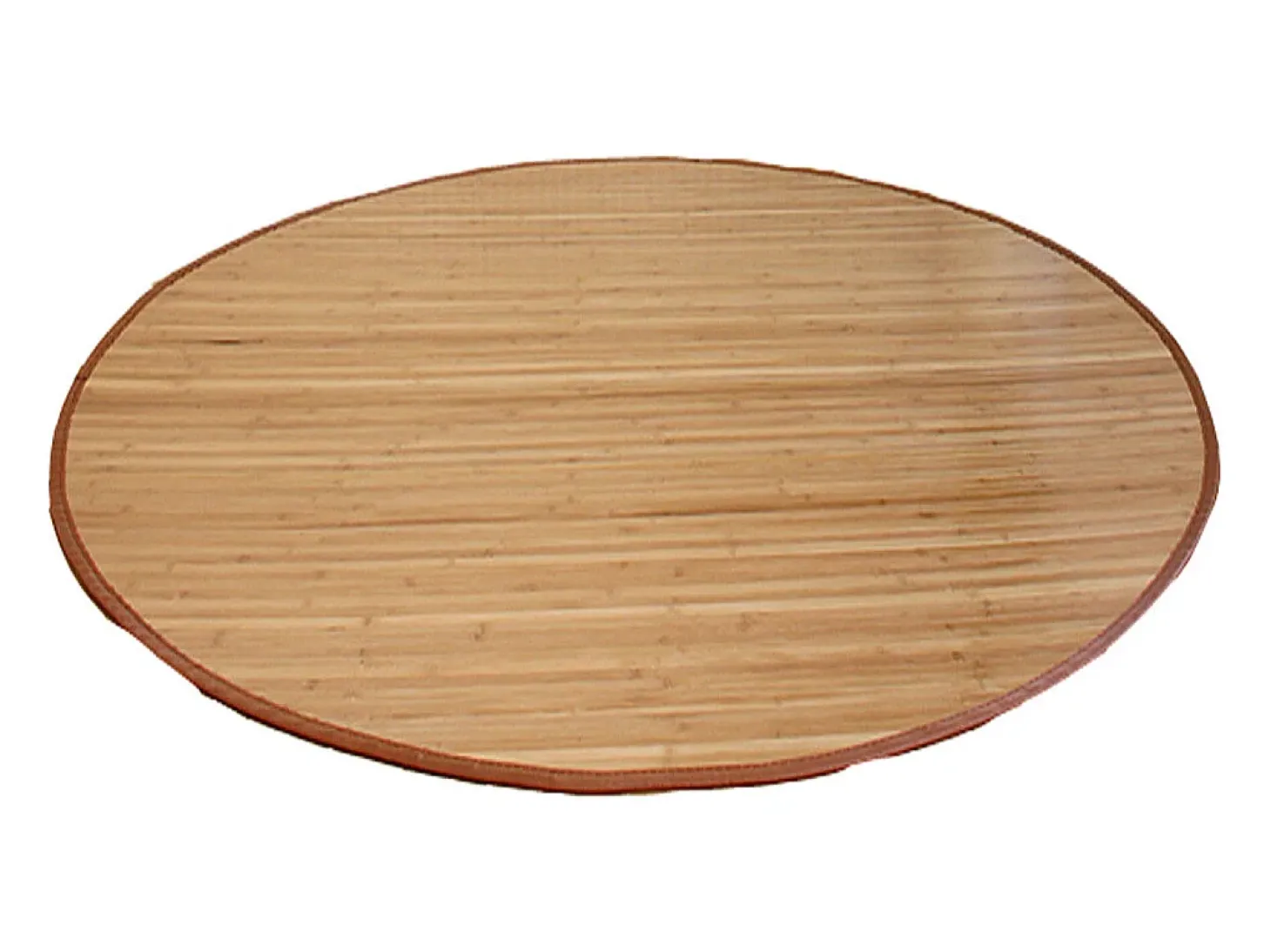 Alfombra de bambú 200 cm Marrón