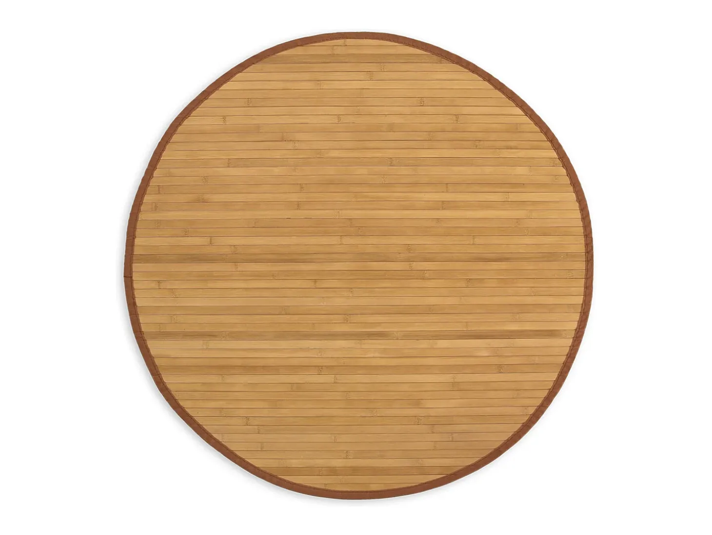 Alfombra de bambú 200 cm Marrón