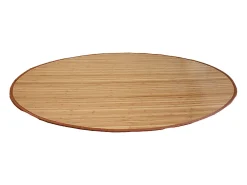 Alfombra de bambú 200 cm Marrón