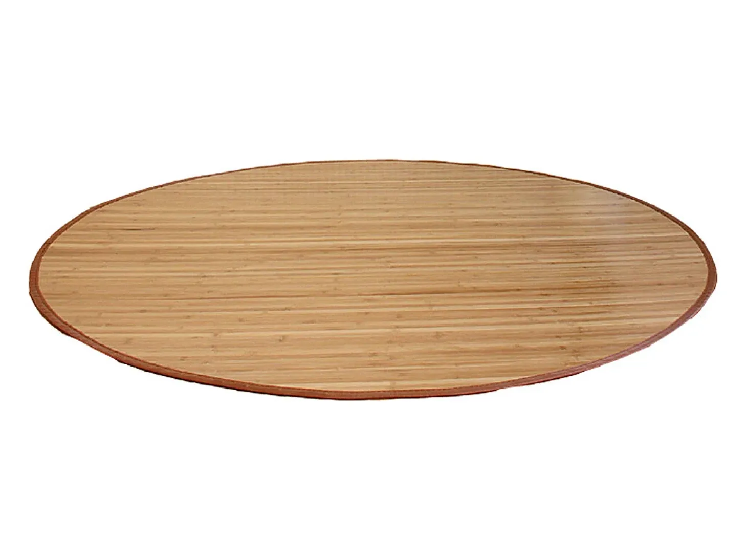 Alfombra de bambú 200 cm Marrón