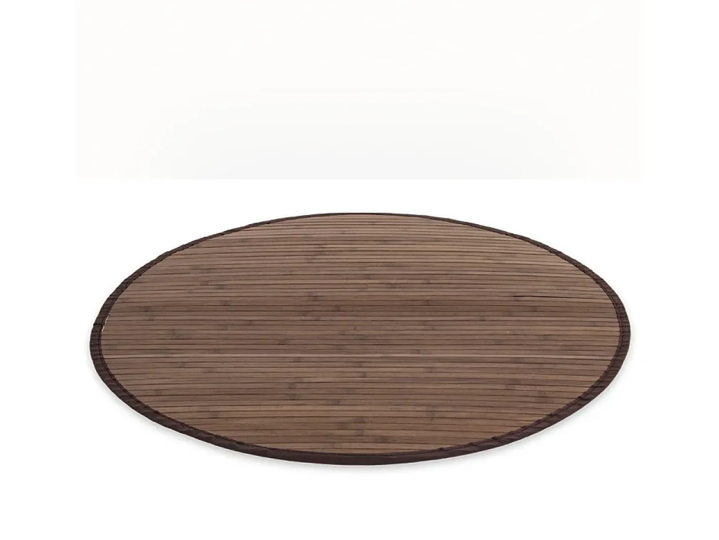 Alfombra de bambú 90 cm Marrón