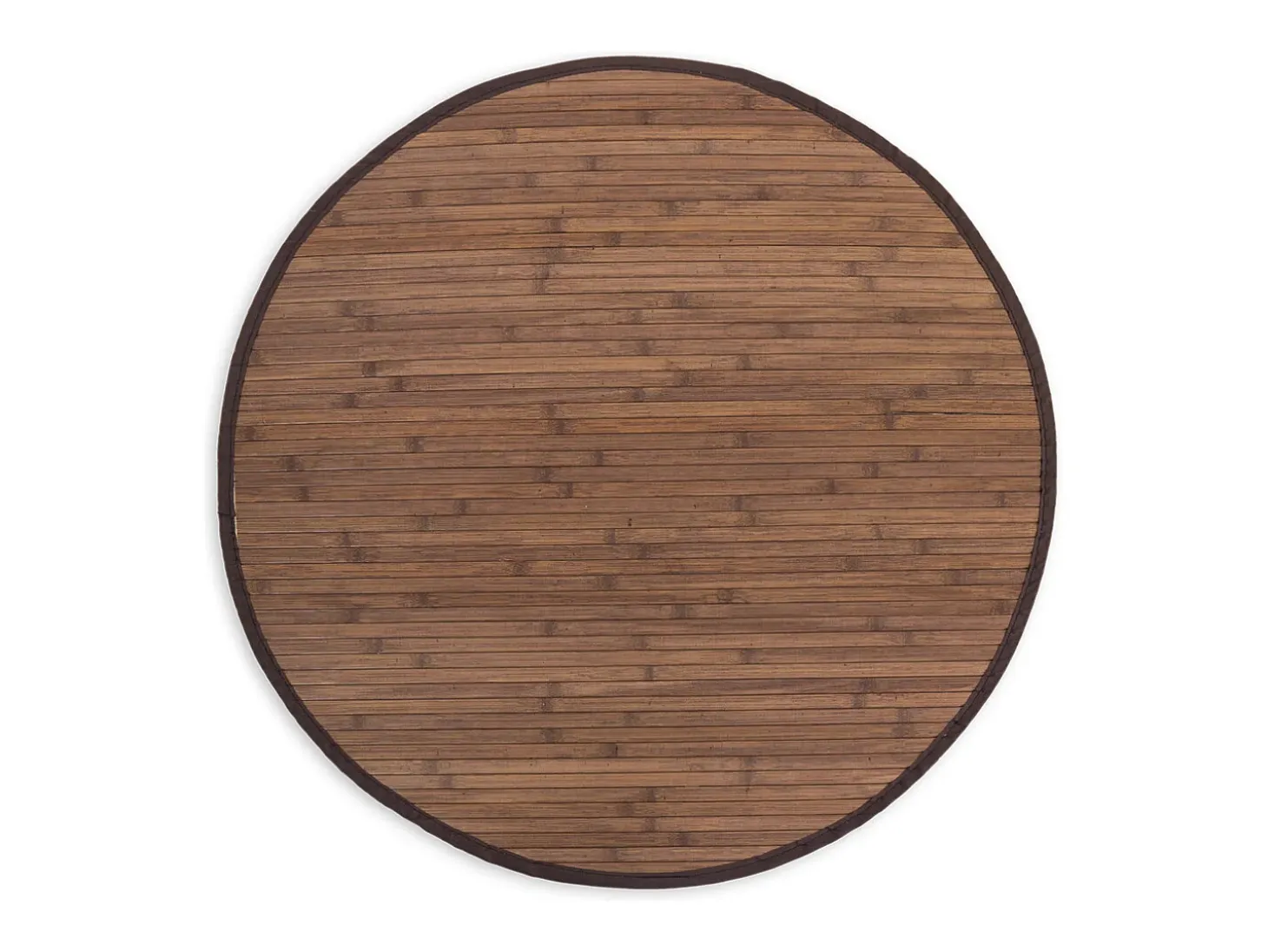 Alfombra de bambú 90 cm Marrón