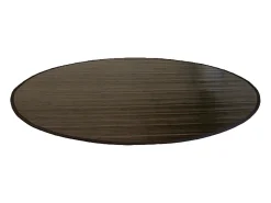 Alfombra de bambú 90 cm Marrón