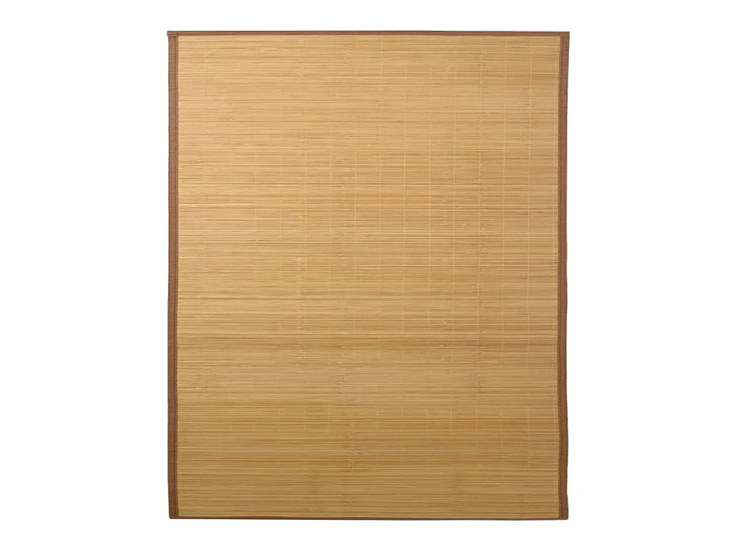 Alfombra de bambú 160x230 cm Marrón