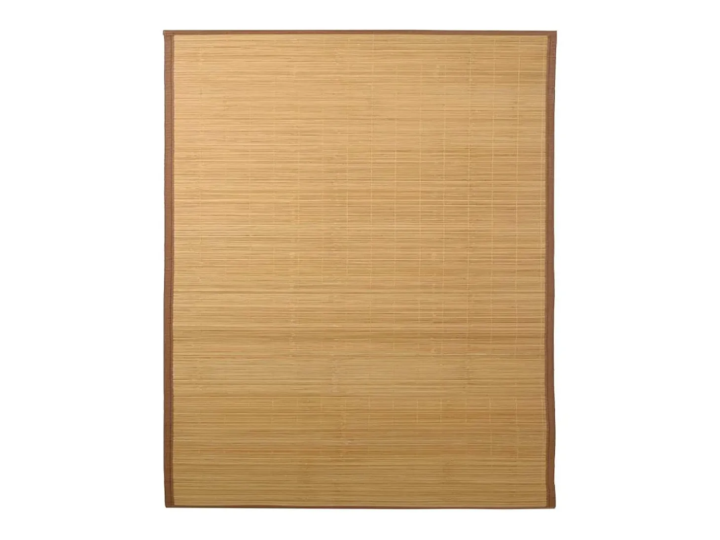 Alfombra de bambú 160x230 cm Marrón