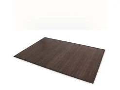 Alfombra de bambú 80x240 cm Marrón