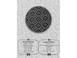 Alfombra de baño Antoryum Circle Djt 80 multicolor